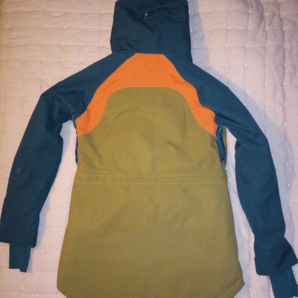 XS Burton Prowess Winter Jacket (Olive) - Picture 3 of 4